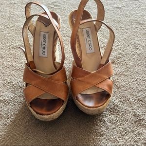 Jimmy Choo Wedge Sandals